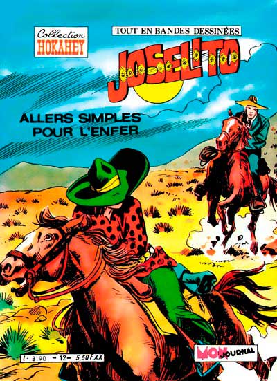 Allers simples pour l'enfer - Série Joselito par Armando Monasterolo et Alfio Ticci - Couverture