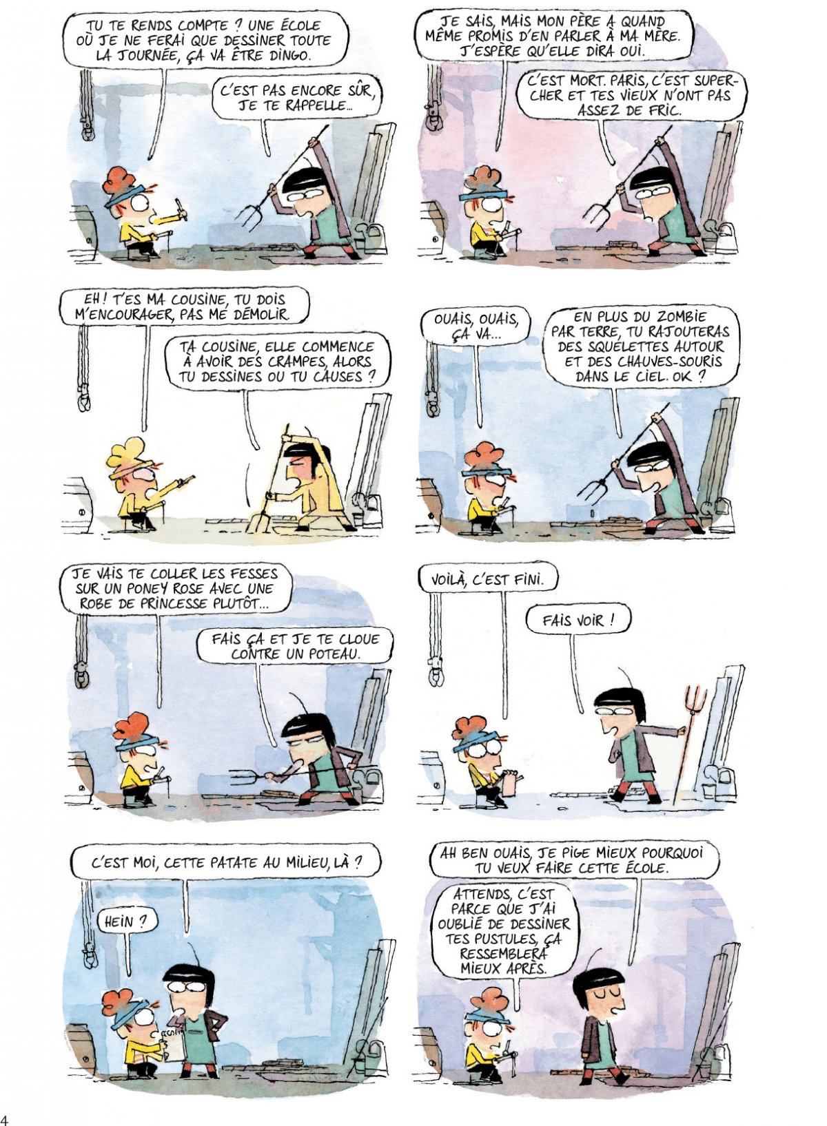 Adieu Veaux, Vaches, Cochons ... - Extrait 1