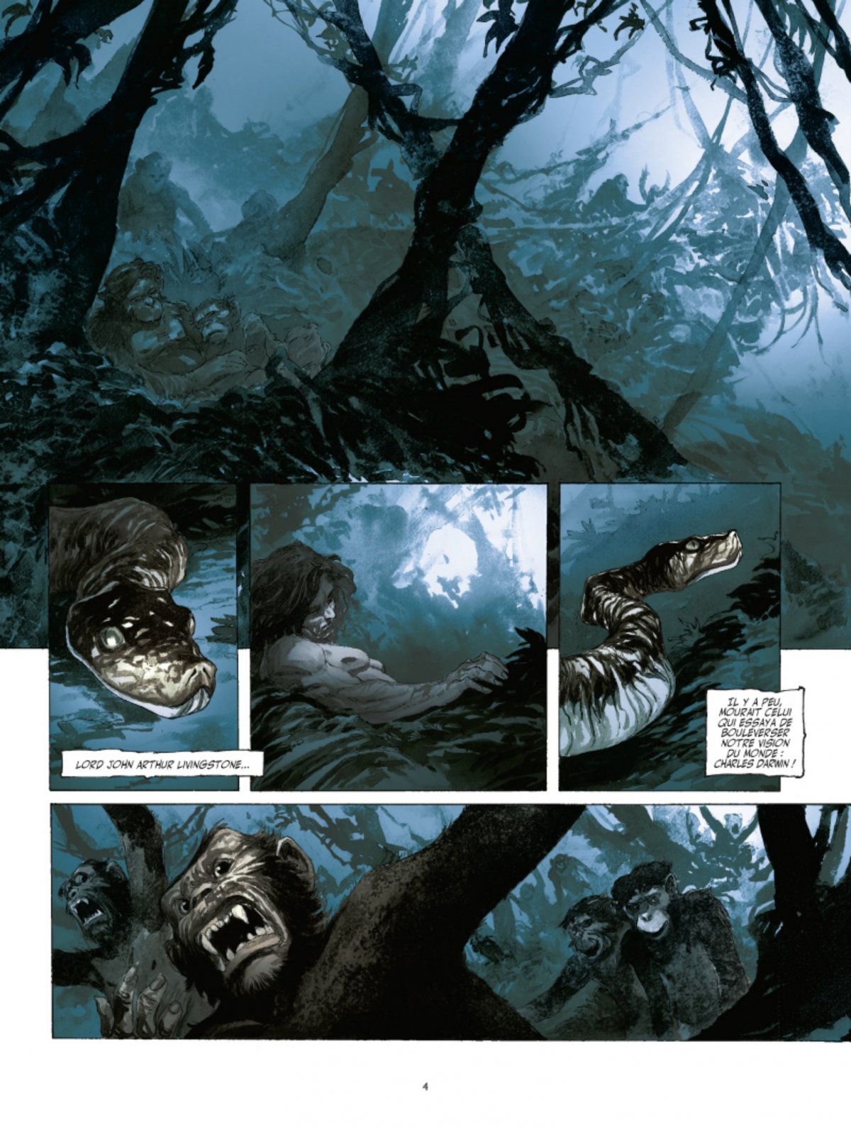 John Arthur Livingstone - Le Roi des singes 1 - Extrait 1