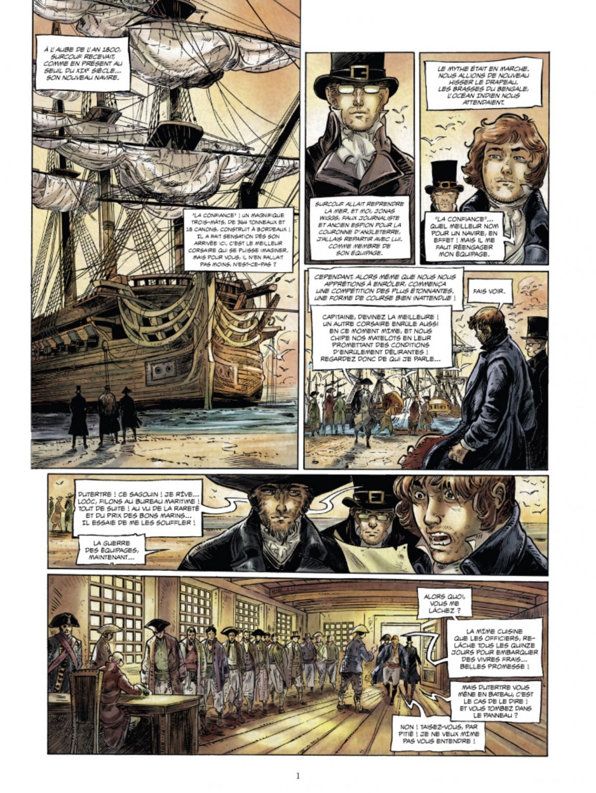 Roi des corsaires (Le) - Extrait 1