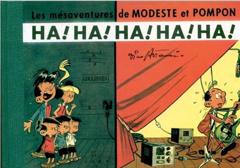 Ha ! Ha ! Ha ! Ha ! Ha ! - Série Modeste et Pompon (Les mésaventures de)