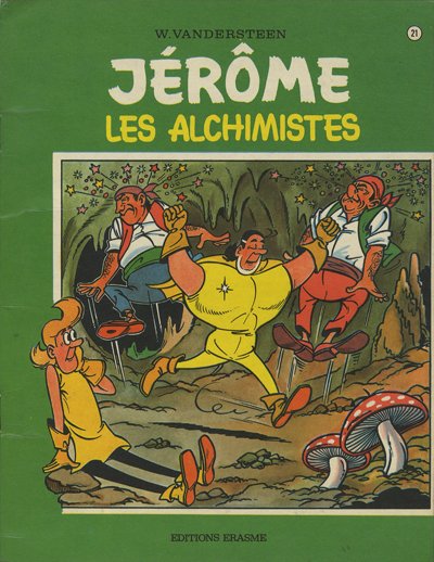 Alchimistes (Les) - Série Jérôme par Willy Vandersteen - Couverture