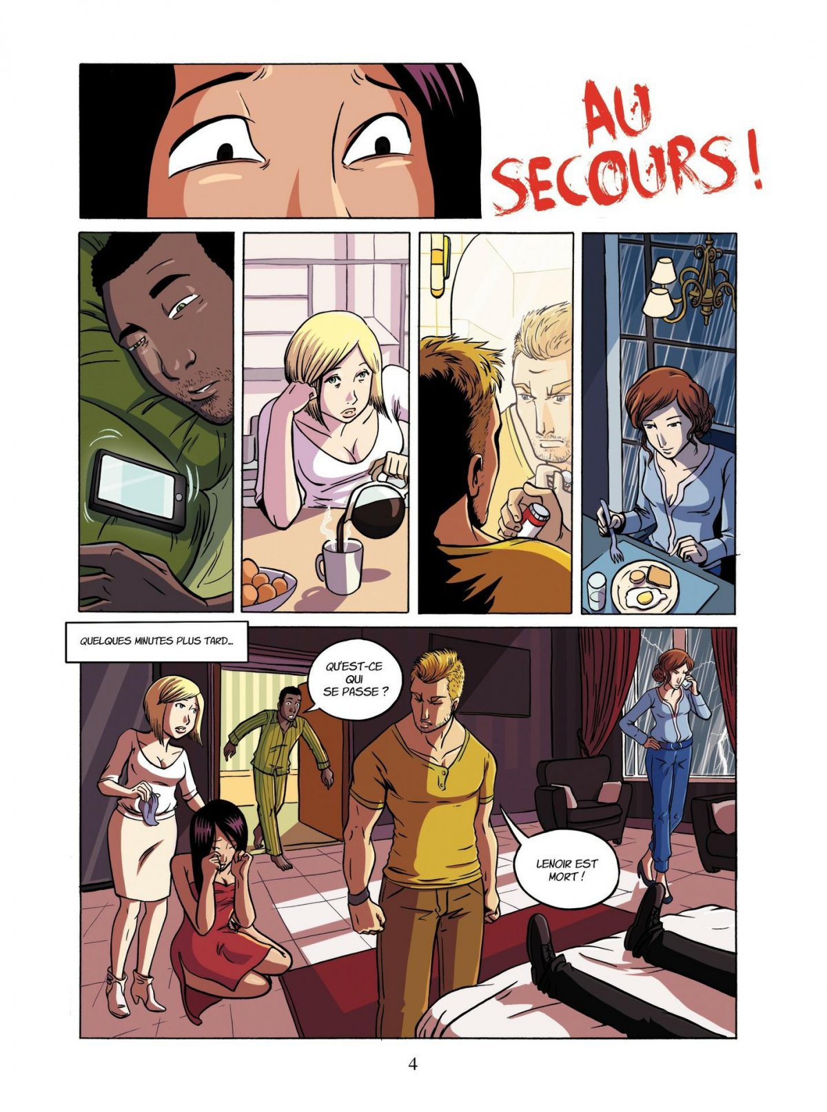 Enquête au manoir - Extrait 1