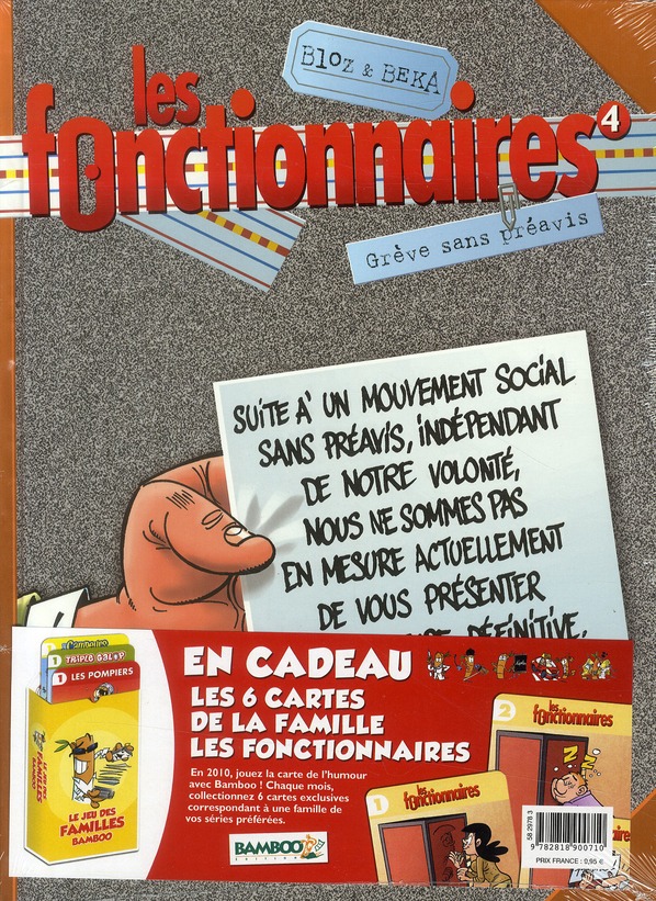 Grève sans préavis - Série Fonctionnaires (Les) - 9782818900710