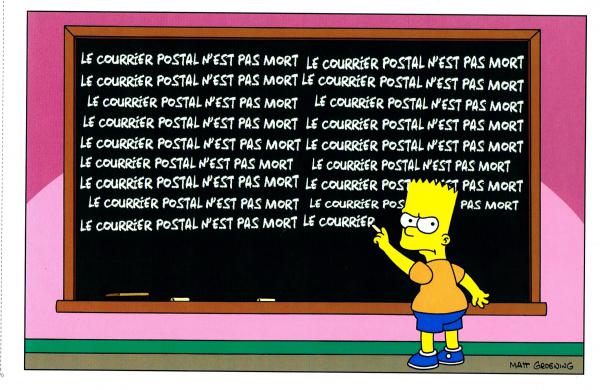 Bons baisers des Simpson - 32 cartes postales - Extrait 1