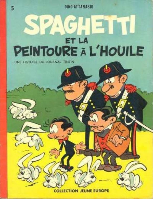 Spaghetti et la peintoure à l'houile