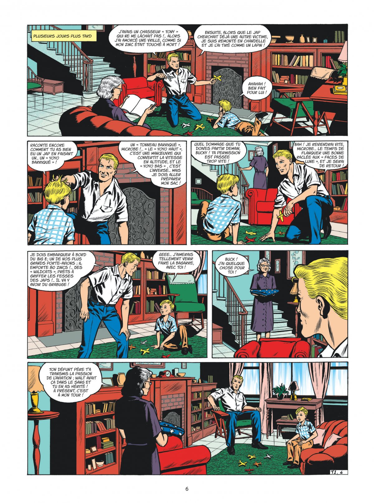 Pilote à l'aile brisée (Le) 1/2 - Extrait 1