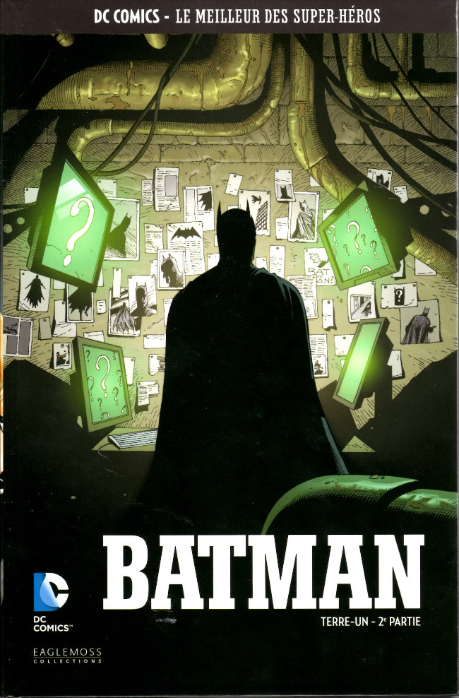 Batman - Terre-Un - 2e partie - Série DC Comics - Le Meilleur des Super-Héros (Eaglemoss) par Geoff Johns, Jon Sibal et Gary Frank - Couverture