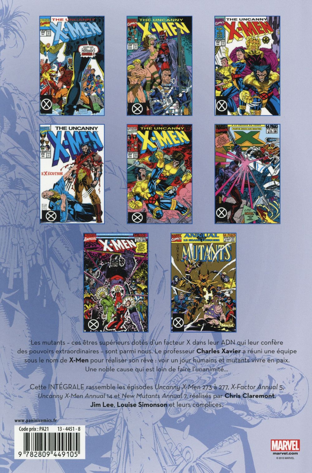 X-Men Intégrale 1991 (1) - Extrait 1