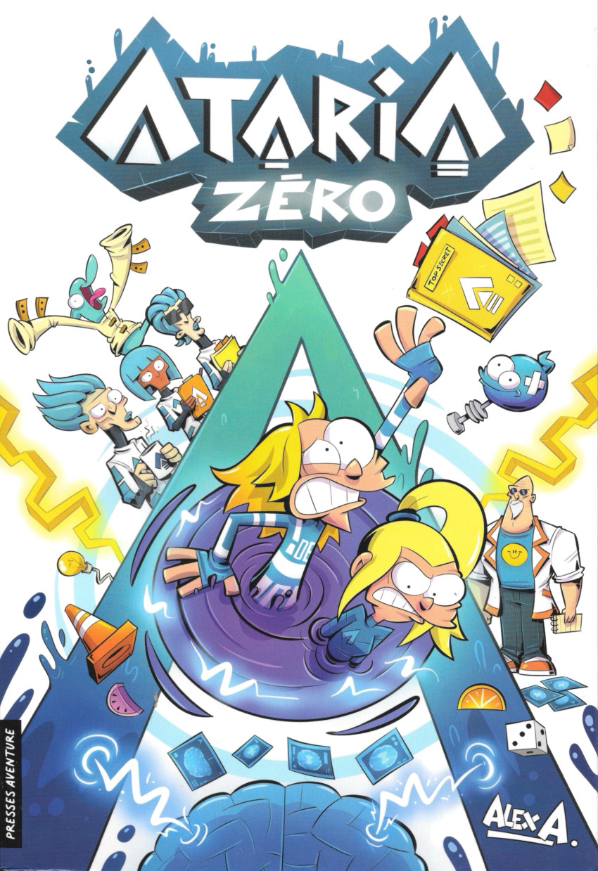 Ataria Zéro par Alex A. - Couverture