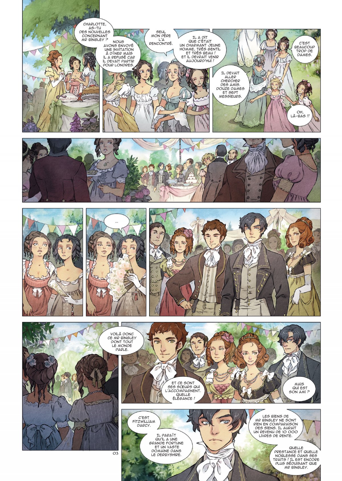 Cinq Filles de Mrs Bennet (Les) - Extrait 1