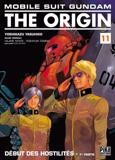 Gundam The Origin 11 - Série Gundam The Origin par Yoshikazu Yasuhiko, Hajime Yatate et Yoshiyuki Tomino - Couverture