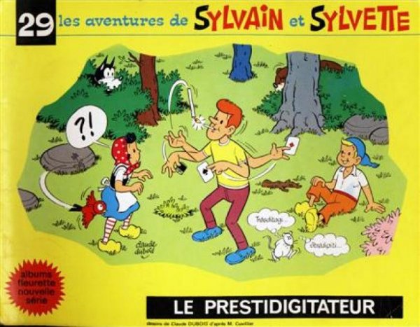 Prestidigitateur (Le) - Série Sylvain et Sylvette par Claude Dubois - Couverture