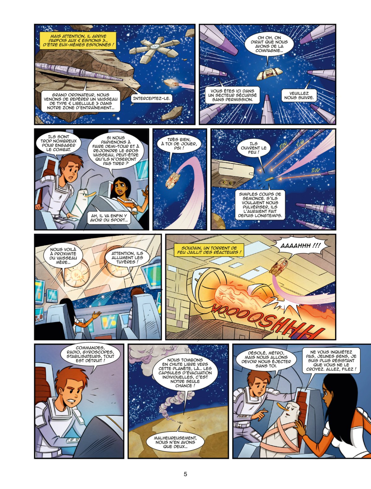 Il était une fois l'espace - La Revanche des Humanoïdes - Extrait 1