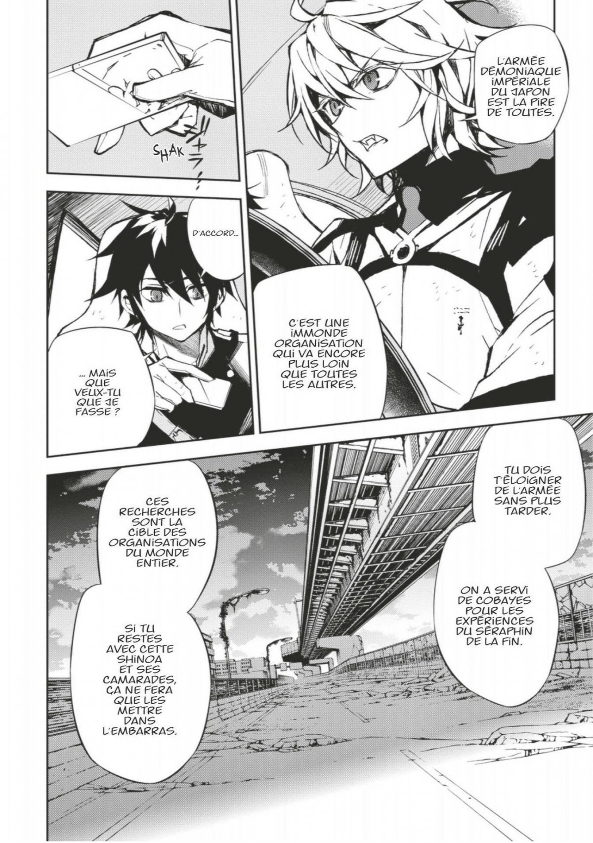 Seraph of the end 11 - Extrait 1