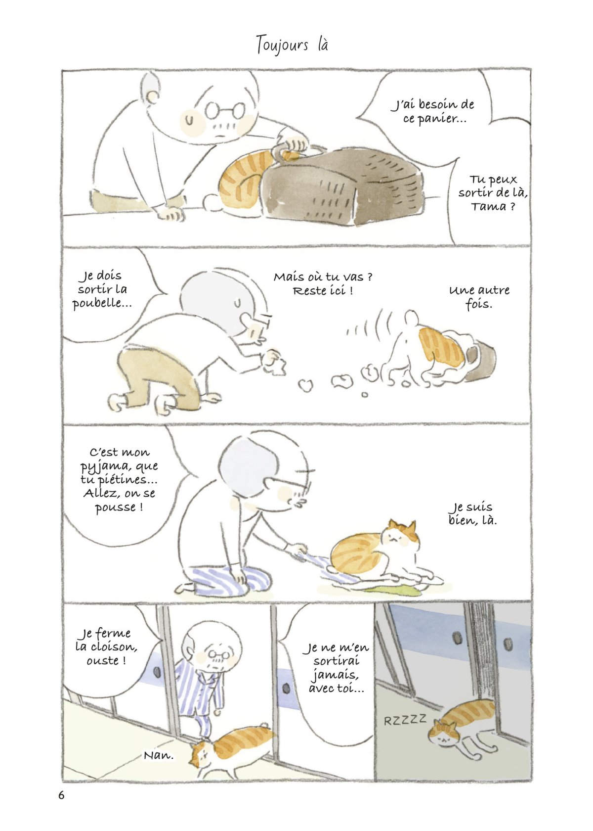 Vieil homme et son chat sont de bon poil (Le) - Extrait 1