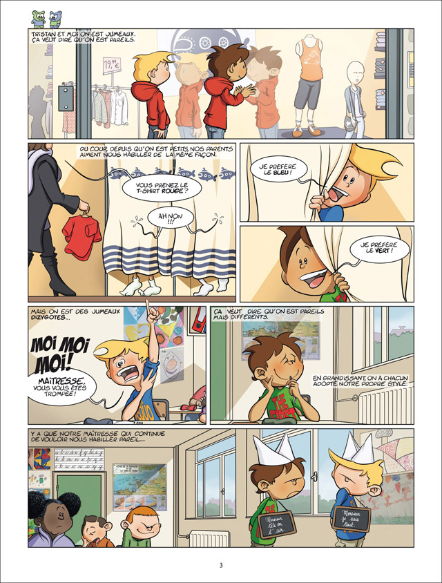 Jumeaux mais pas trop ! - Extrait 1