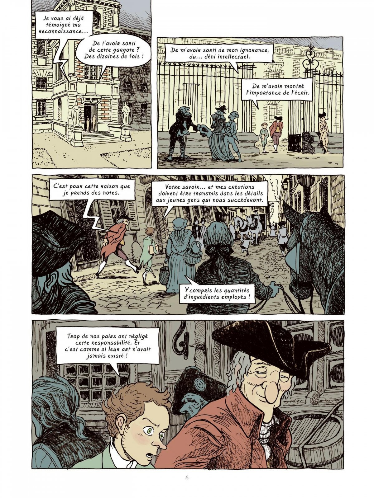 À la table des empereurs - Extrait 1