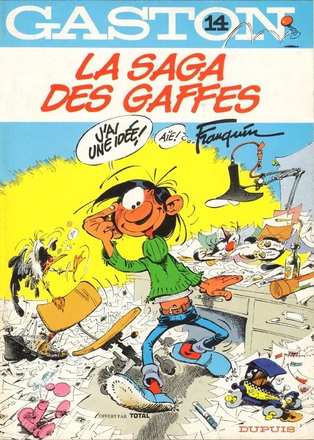 Saga des gaffes (La) - Série Gaston (série classique)