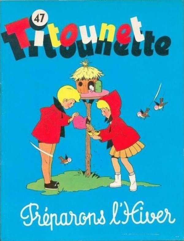 Préparons l'hiver ! - Série Titounet et Titounette par Marie-Mad Bourdin - Couverture