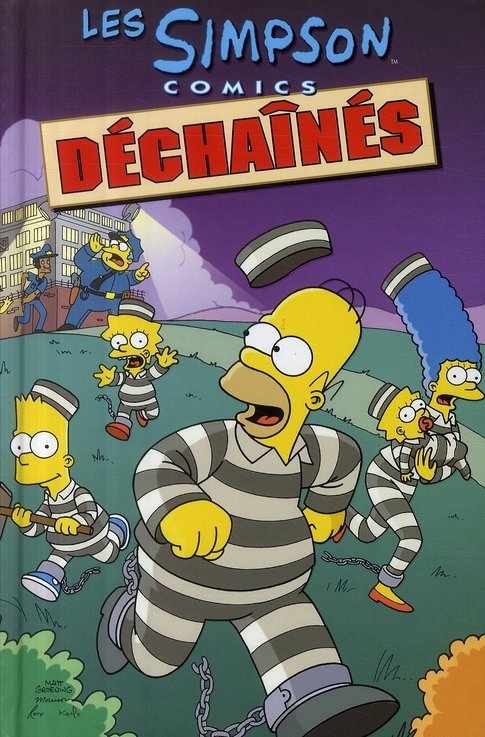 Déchaînés - Série Simpson (Les) - 9782809406214