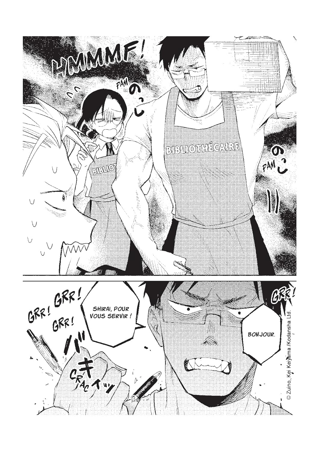 Racaille de bibliothèque 1 - Extrait 1