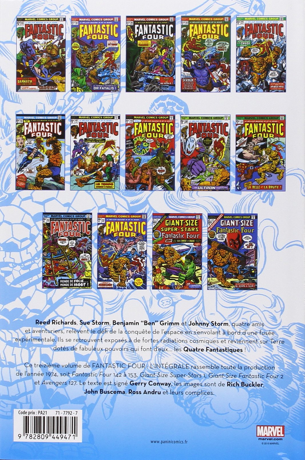 Fantastic Four Intégrale 1974 - Extrait 1