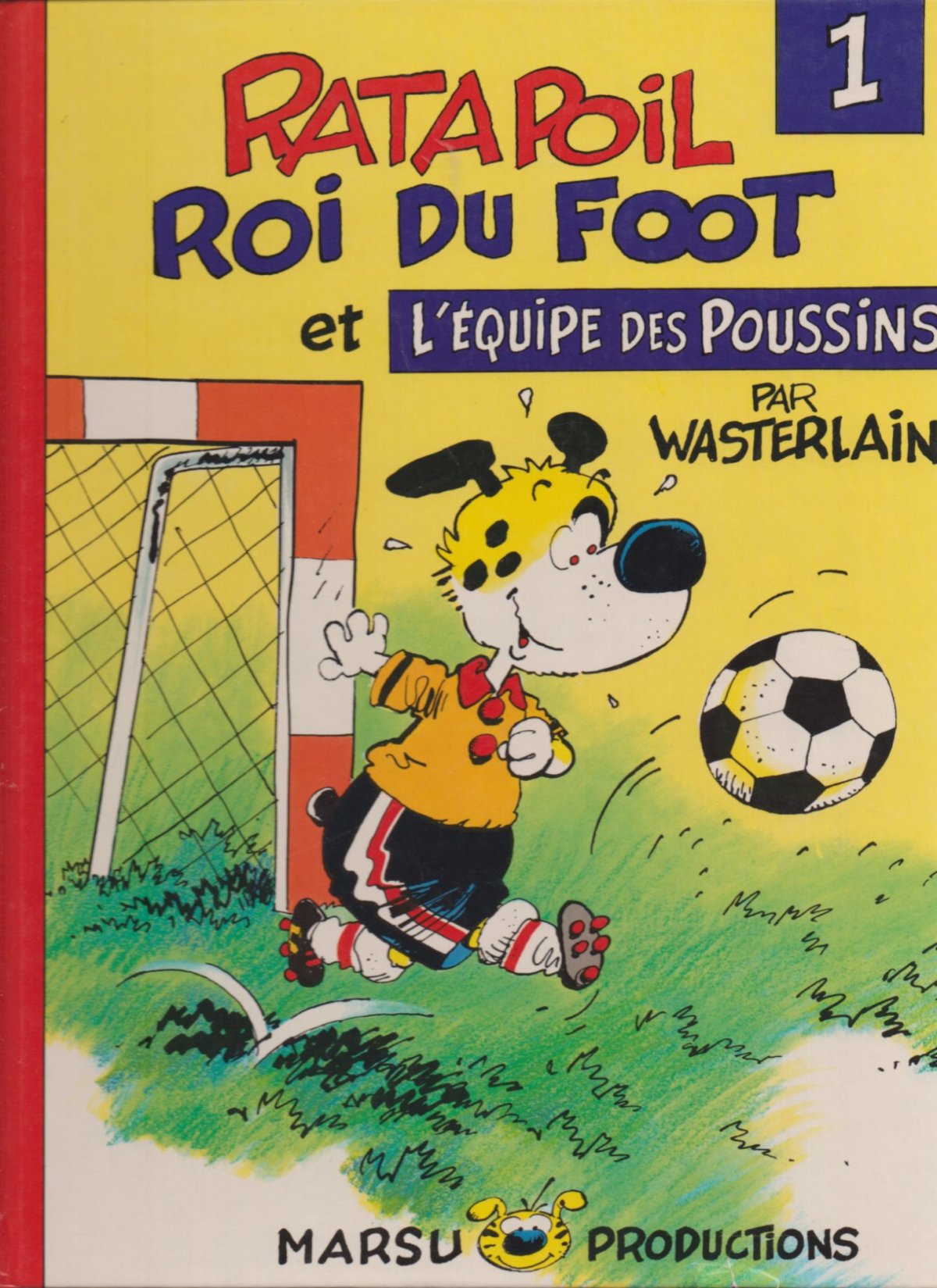 Roi du foot et l'équipe des poussins