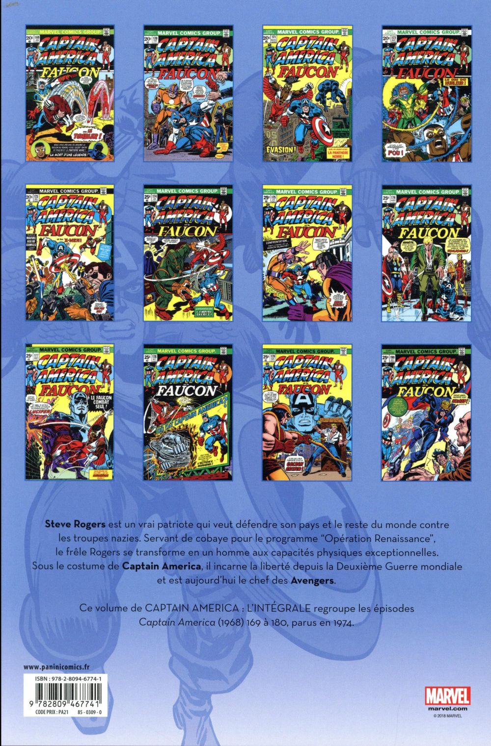 Captain America Intégrale 1974 - Extrait 1