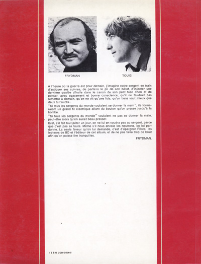 Sergent Laterreur - Dargaud - Extrait 1