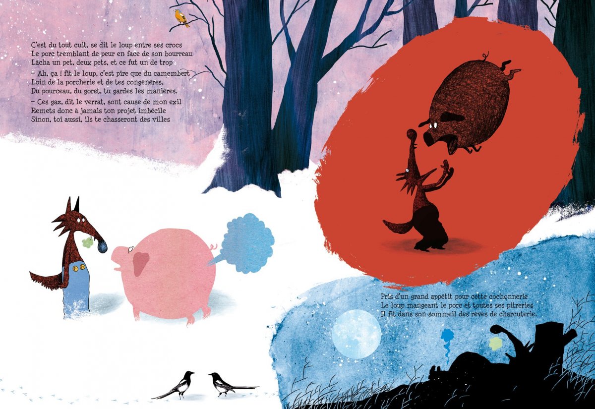 Loup qui mangeait n'importe quoi (Le) - Extrait 1