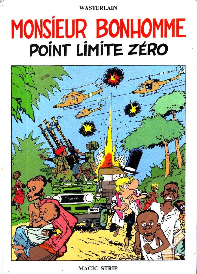 Point Limite Zéro - Série Monsieur Bonhomme par Marc Wasterlain - Couverture