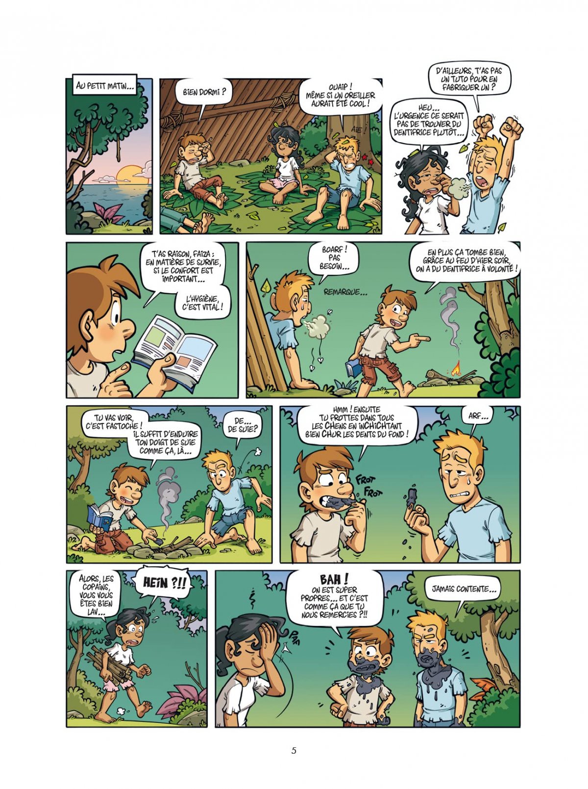 Island - Techniques de survie - Extrait 1