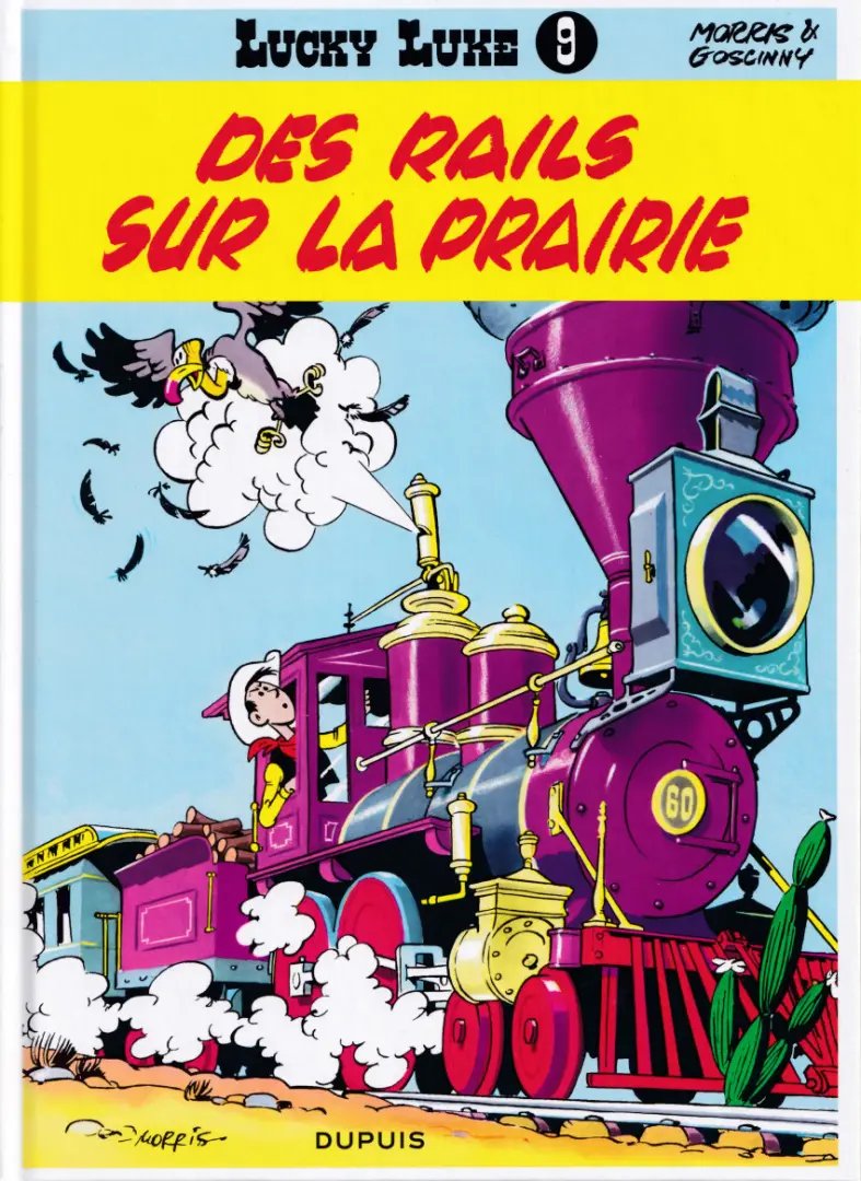 Rails sur la prairie (Des) - Série Lucky Luke - 9782800114491