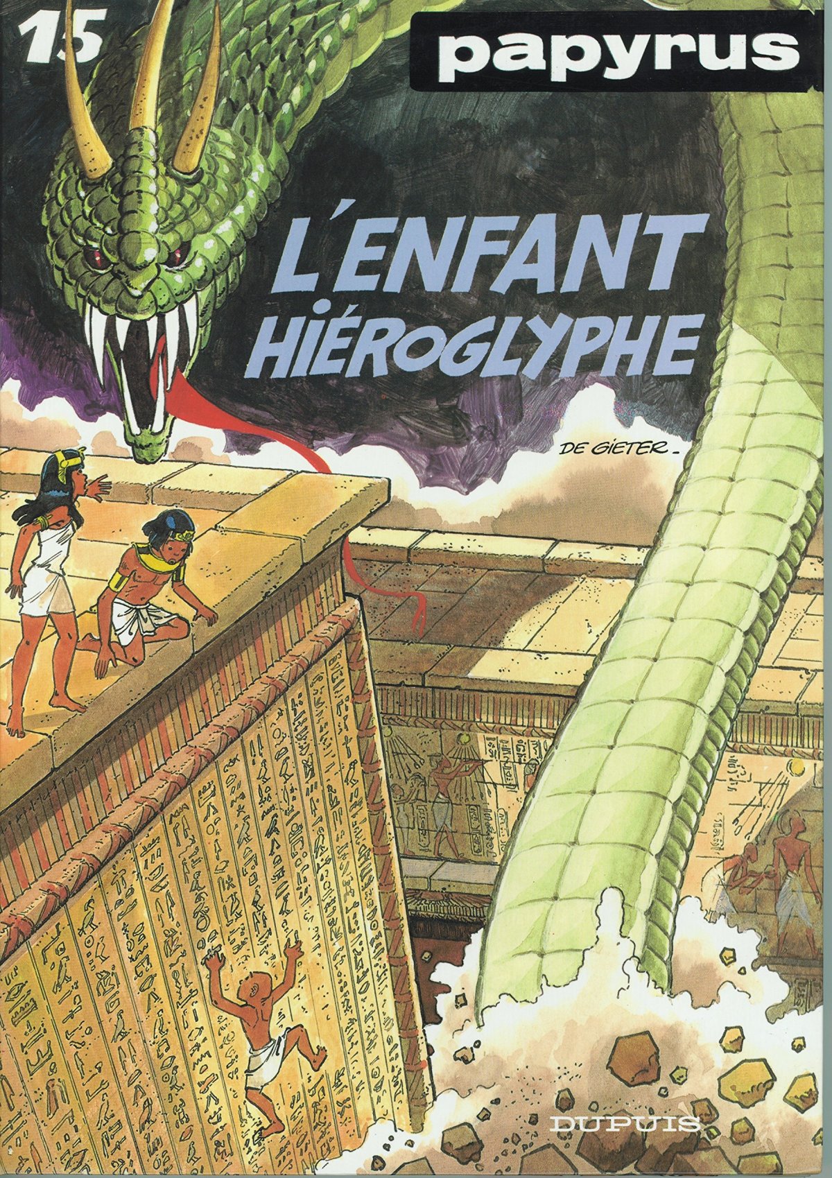 Enfant hiéroglyphe (L') - Série Papyrus - 9782800119274