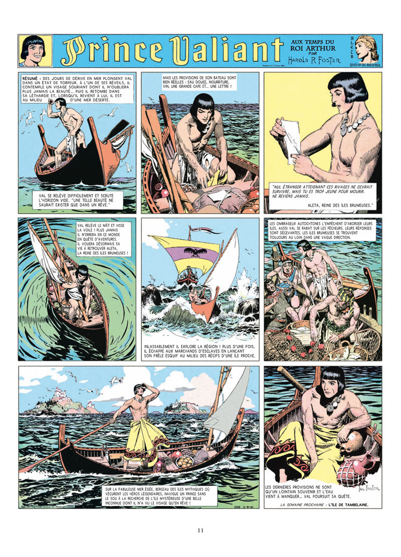 Prince Valiant Intégrale 1941 -1942 - Extrait 1