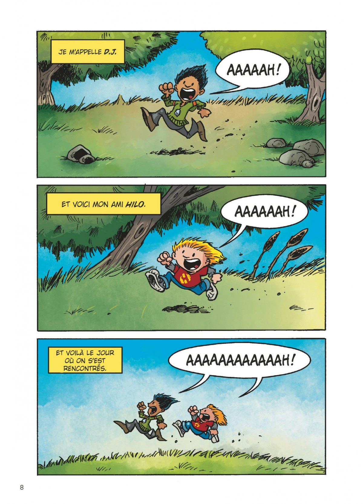 Garçon qui s'est écrasé sur la terre (Le) - Extrait 1