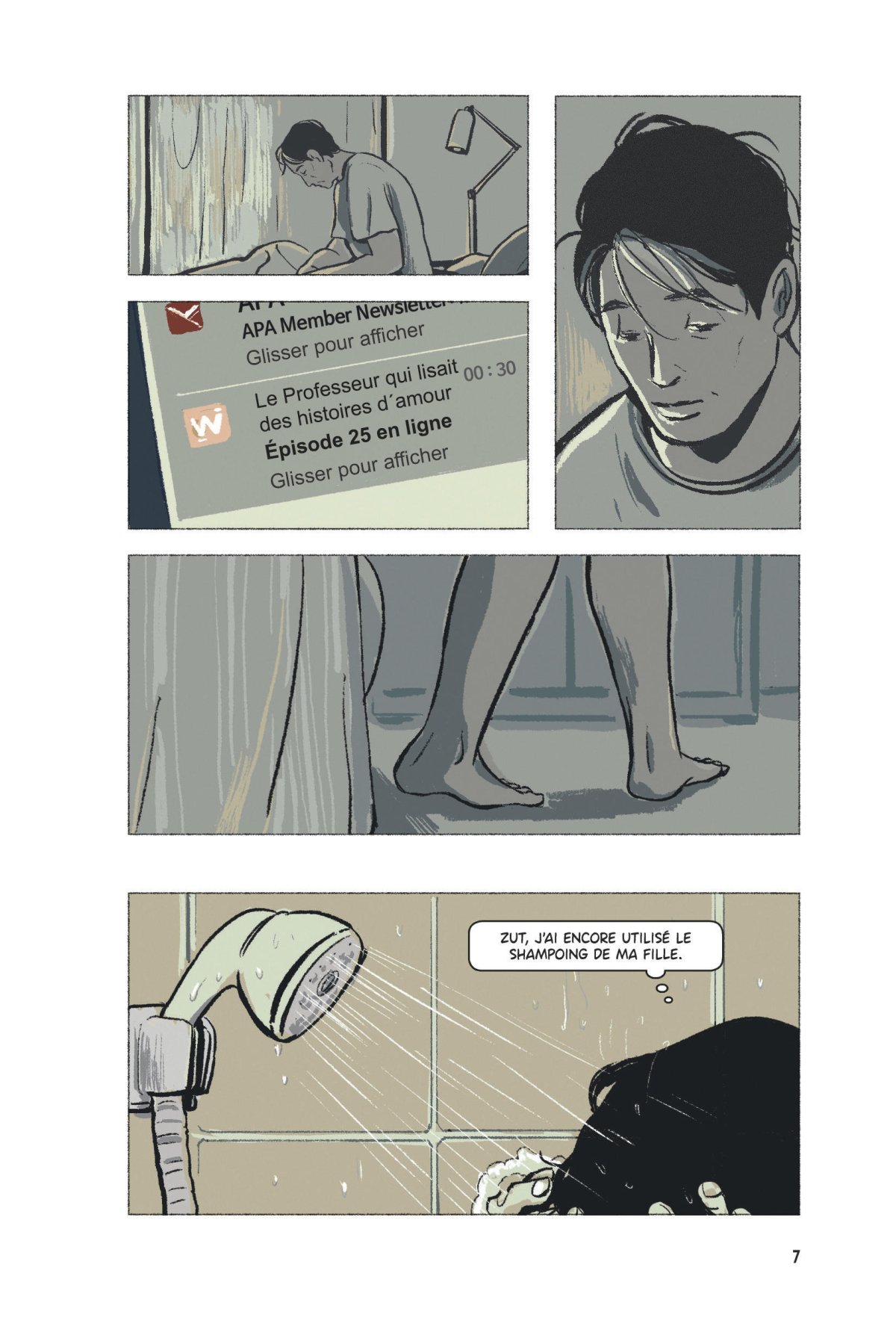 Professeur qui lisait des histoires d'amour (Le) 1 - Extrait 1