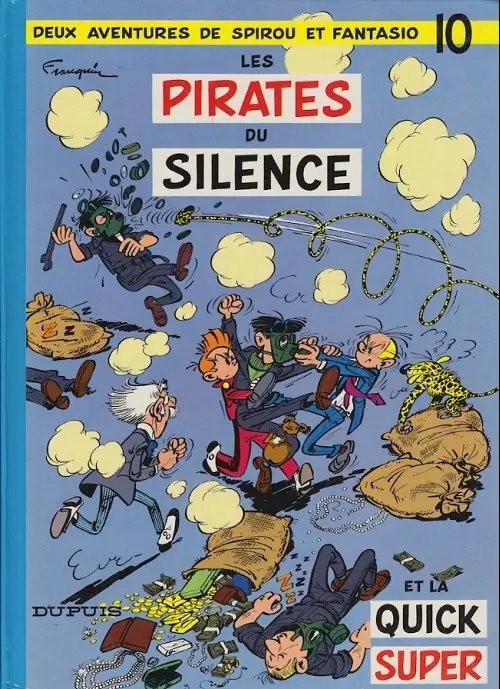 Pirates du silence (Les) - Série Spirou et Fantasio - 9782800100128