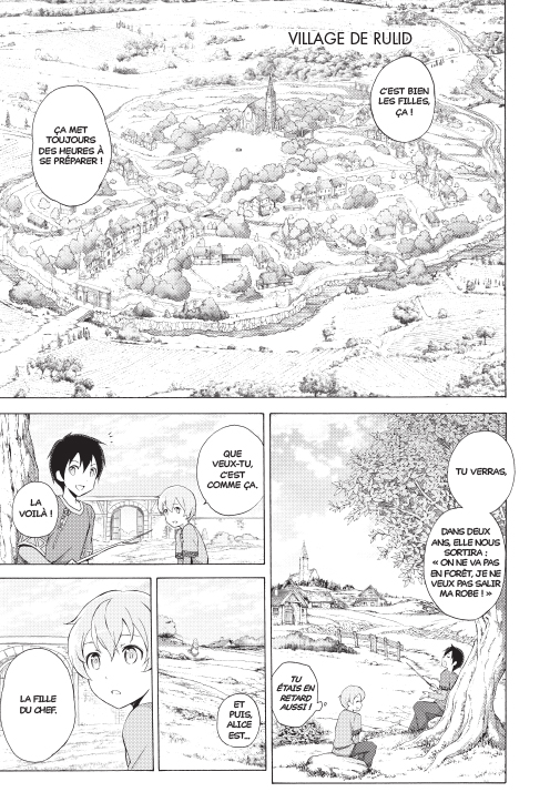 Sword art online - Projet Alicization 1 - Extrait 1