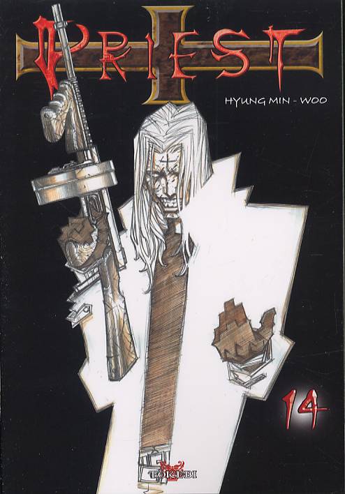 Priest 14 - Série Priest (Tokebi) par Min-Woo Hyung - Couverture