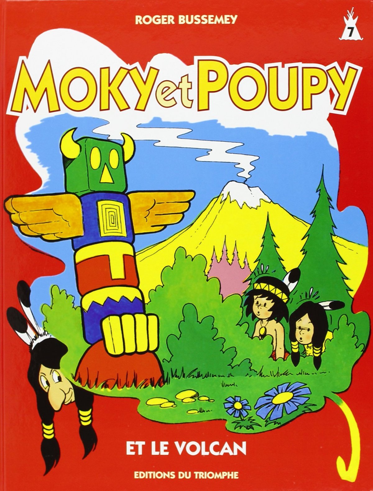 Moky et Poupy et le volcan