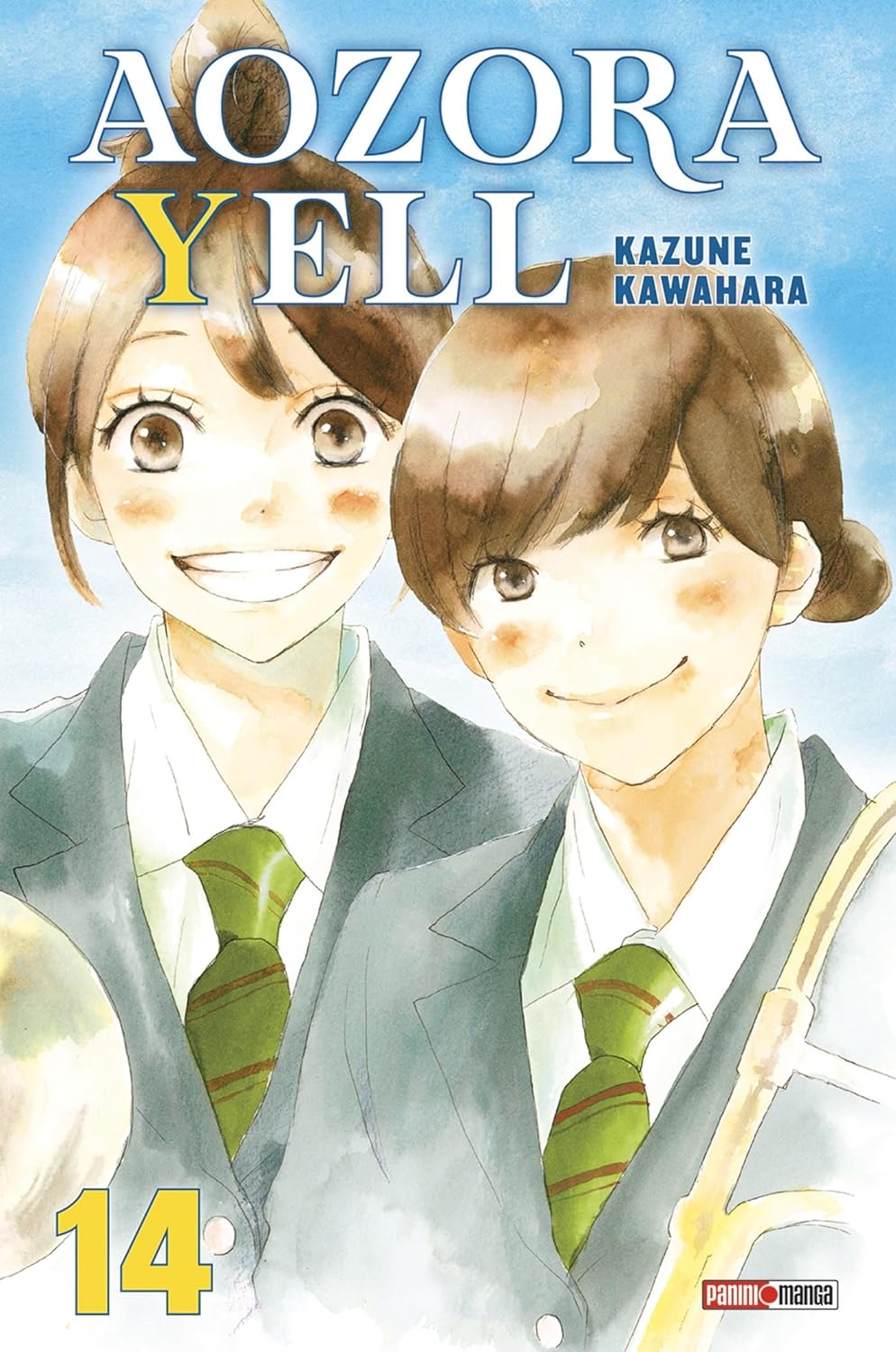 Aozora yell 14 - Série Aozora yell - Un amour en fanfare par Kazune Kawahara - Couverture