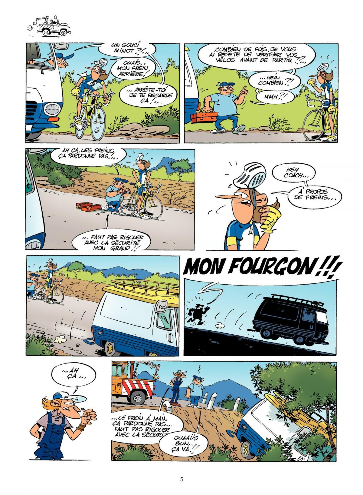 Vélomaniacs (Les) 6 - Extrait 1