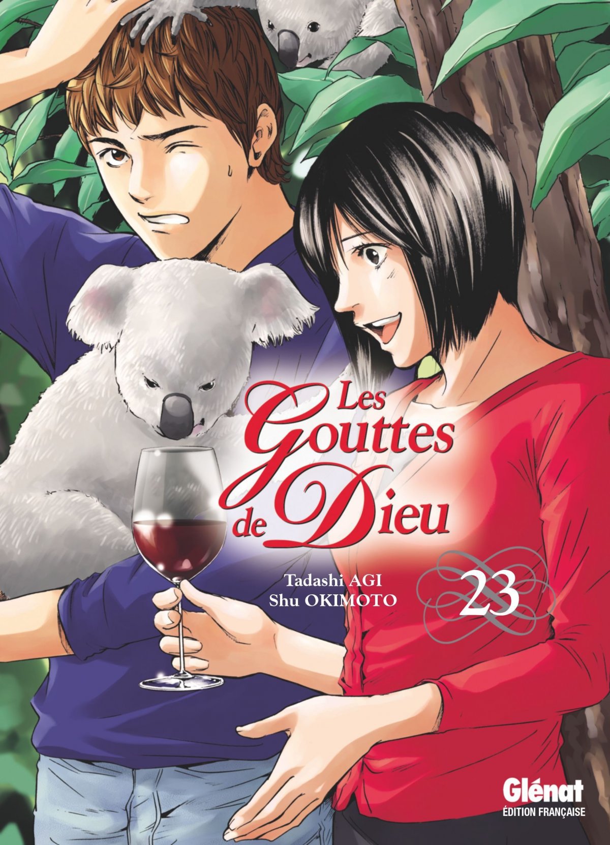 Gouttes de Dieu (Les) 23 - Série Gouttes de Dieu (Les) par Tadashi Agi / Seimaru Amagi et Shu Okimoto - Couverture