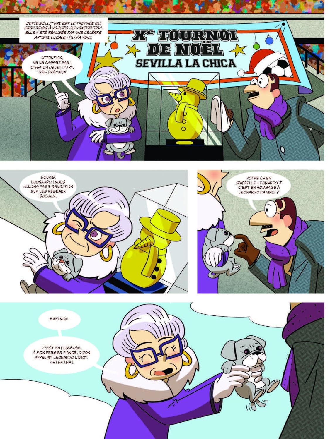 Mystère du tournoi de Noël (Le) - Extrait 1