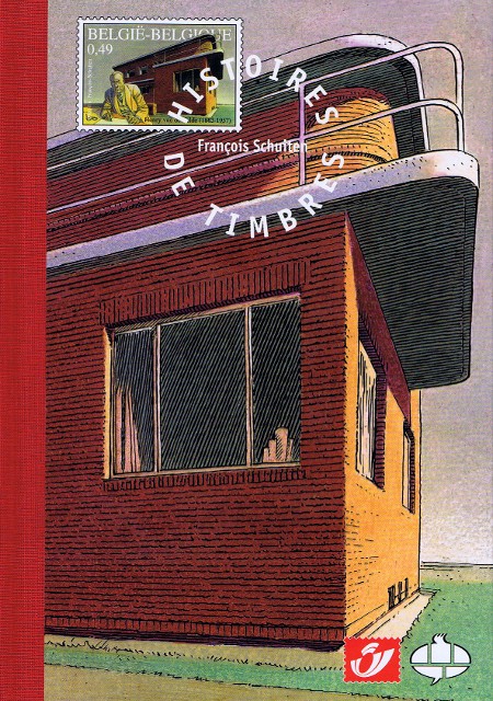 Histoires de timbres par François Schuiten et Jean Auquier - Couverture