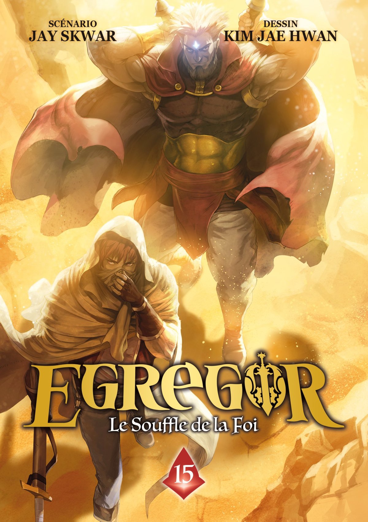 Egregor : Le Souffle de la Foi 15 - Série Egregor : Le Souffle de la Foi par Jay Skwar et Jae-hwan Kim - Couverture