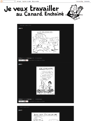 Guillaume Bouzard veut travailler au Canard Enchaîné