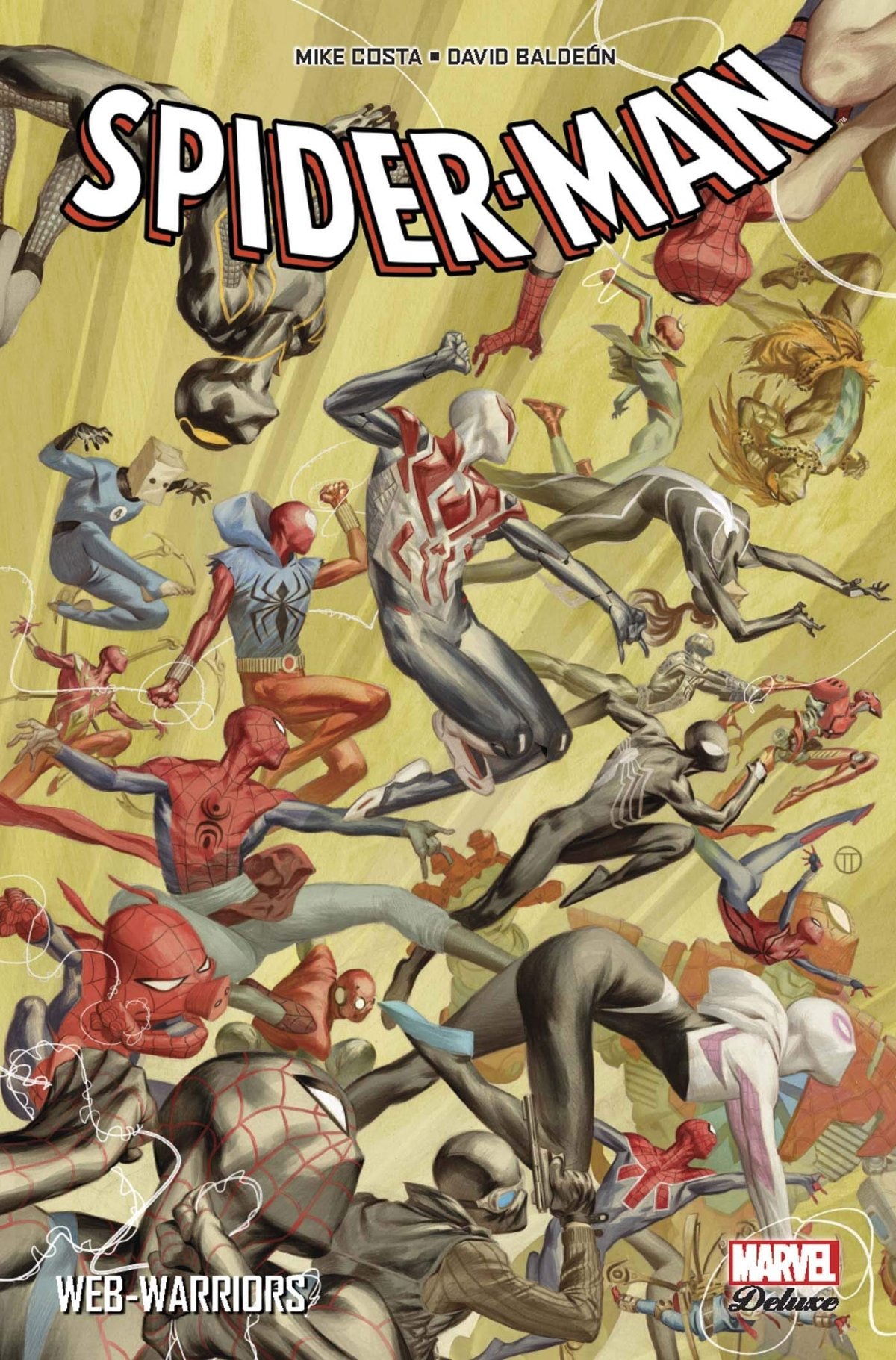Web-Warriors - Série Spider-Man par Mike Costa, Jay Patrick Fosgitt et David Baldeon - Couverture
